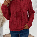 Lune sudadera fuzzy rosa superabrigada para mujer