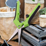 1pc Tijeras de jardinería clásicas, podadora manual con cuchillas de acero inoxidable rectas, 16,26cm/5,08cm, funcionamiento manual, no necesita electricidad, tijeras de poda duraderas para mantenimiento de jardín