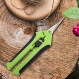 1pc Tijeras de jardinería clásicas, podadora manual con cuchillas de acero inoxidable rectas, 16,26cm/5,08cm, funcionamiento manual, no necesita electricidad, tijeras de poda duraderas para mantenimiento de jardín