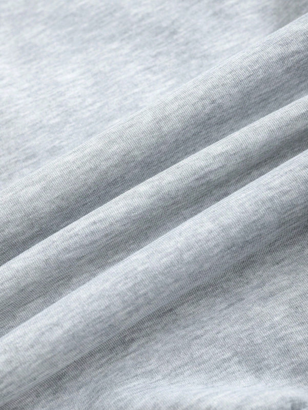 Lune sudadera con capucha informal y minimalista con estampado grafico, forrada de forro polar, corte holgado para mujer, otono/invierno