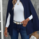 Emery rose ropa de otono para mujer, abrigo de lana con estilo de capa elegante para mujer, ropa de oficina para mujer