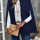 Emery rose ropa de otono para mujer, abrigo de lana con estilo de capa elegante para mujer, ropa de oficina para mujer