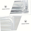 Juego de 2 Protectores Antisalpicaduras para Cocina - Escudo Metálico Anti-salpicaduras para Estufa, Placa Resistente al Calor, Accesorio Esencial para Encimeras de Cocina en Autocaravanas