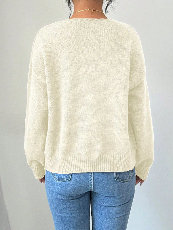 Prive blusa casual de manga larga con amarres delanteros para mujer, para uso diario