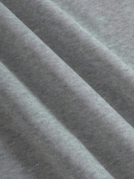 Sudadera con capucha negra holgada de mujer con estampado de lema, hombros caidos y cordon, primavera y otono