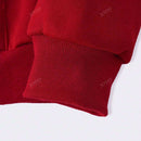 Sudadera con capucha de hombro caido con estampado de eslogan para mujeres