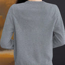 Essnce cardigan suelto y casual de mujer de un solo abotonado, de color liso, manga larga, para otono/invierno