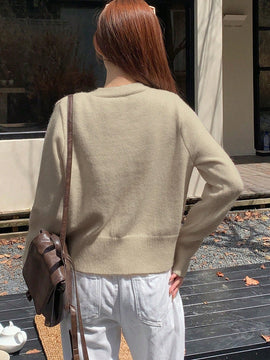 Dazy cardigan informal de mujer con decoracion de lazos, otono