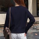 Dazy cardigan informal de mujer con decoracion de lazos, otono