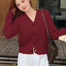 Dazy cardigan informal de mujer con decoracion de lazos, otono