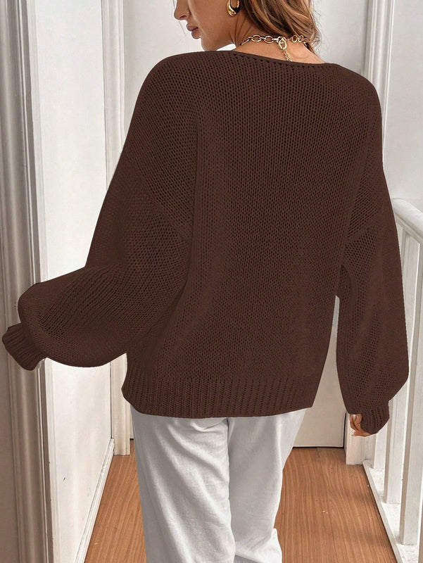 Frenchy cardigan de punto unicolor de color rosa palido con cinturon delantero, se puede usar sobre una camiseta