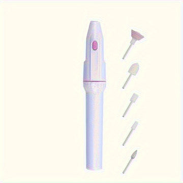 Taladro eléctrico para uñas, set profesional 5 en 1 para manicura y pedicura, herramientas de cuidado personal para arte en uñas