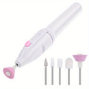 Taladro eléctrico para uñas, set profesional 5 en 1 para manicura y pedicura, herramientas de cuidado personal para arte en uñas