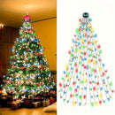Un conjunto de luces navideñas LED, adecuado para decorar árboles, puede ser utilizado tanto en interiores como en exteriores. Cuenta con ocho modos de iluminación diferentes, perfectos para decoraciones navideñas y festivas.