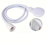 1 pieza de grifo de lavabo portátil con cabeza de ducha y boquilla multifunción - Instalación y operación fáciles, diseño de liberación rápida/enganche giratorio para lavar el pelo, bañar gatos y perros, uso en el hogar y al aire libre, material ABS dura