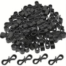 10/20pcs Clips de Plástico en Forma de S para Luces de Cadena de Decoración de Fiestas y Festivales