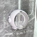Soporte para Cepillos de Dientes con Temática Espacial para Montar en la Pared con Cubierta Antipolvo - No Requiere Taladro, Ideal para Cepillos Eléctricos y Manuales, Organizador Perfecto para el Baño y Regalo de Navidad