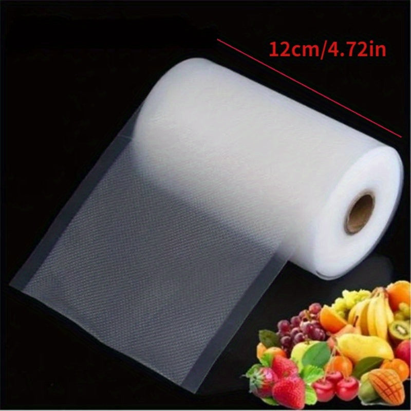 Bolsas de Almacenamiento de Alimentos a Vacío a Prueba de Fugas - 500cm de Largo, Tamaños Variados (12/15/17/20/22/25/28cm) - Reutilizables y Ahorradores de Espacio para la Frescura - Perfectas para la Organización de la Cocina, Almacenamiento de Aliment