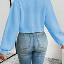 Essnce cardigan informal de mujer con botones delanteros y estampado de flores, apropiado para el uso diario en otono/invierno