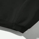 Ezwear sudadera informal tipo streetwear con lema, con corte holgado, estampado negro y rosa, para mujer, otono invierno