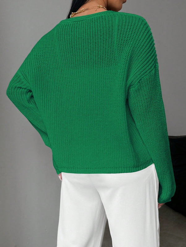 Essnce cardigan suelto y delgado de mujer con lazo adelante