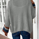 Emery rose cardigan de mujer de bloques de color con rayas, moda minimalista para uso casual diario