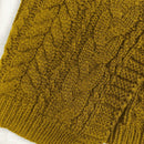 Moosta cardigan informal de manga de globo con nudo delantero de unicolor para otono/invierno