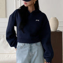 Dazy sudadera con capucha de manga larga y hombros caidos, de corte suelto y estilo casual con estampado de mariposas, para otono