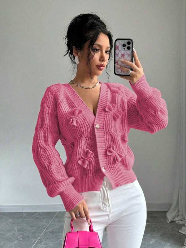 Elenzya chaqueta casual de mujer de unicolor con decoracion de mono, para otono/invierno