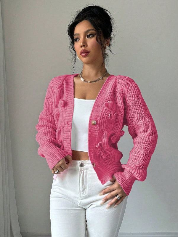 Elenzya chaqueta casual de mujer de unicolor con decoracion de mono, para otono/invierno