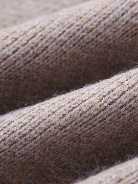 Cardigan de punto suelto y versatil de moda casual para mujer