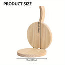 Prenta de Tortillas de Madera Sólida de 5.9 Pulgadas para Cocinas de RV - Tortillera Mexicana Manual con Mango Ergonómico, Superficie Grande para Prendas Caseras, Roti, Burritos y Pasteles - Herramienta de Cocina Portátil No Eléctrica, Fabricante de Tort