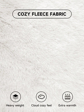 Frenchy sudadera con capucha de forro polar de peluche de unicolor informal para mujer para otono/invierno