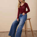 Westfade sueter de cardigan con aplicacion de rosas