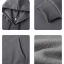 Sudadera con capucha informal y holgada para mujer con estampado de letra, manga larga, forro polar, disenada para un confort extremo, adecuada para usar en capas o sola para crear looks de moda, invierno