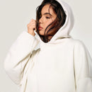 Athiral sudadera con capucha de unicolor y manga larga casual con bolsillos para mujer