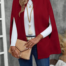 Emery rose ropa de otono para mujer, abrigo de lana con estilo de capa elegante para mujer, ropa de oficina para mujer