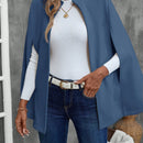 Emery rose ropa de otono para mujer, abrigo de lana con estilo de capa elegante para mujer, ropa de oficina para mujer
