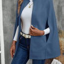Emery rose ropa de otono para mujer, abrigo de lana con estilo de capa elegante para mujer, ropa de oficina para mujer