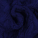 Moosta cardigan informal de manga de globo con nudo delantero de unicolor para otono/invierno