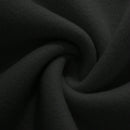 Lune sudadera con capucha informal para mujer con estampado de letra y pata de perro, para otono/invierno