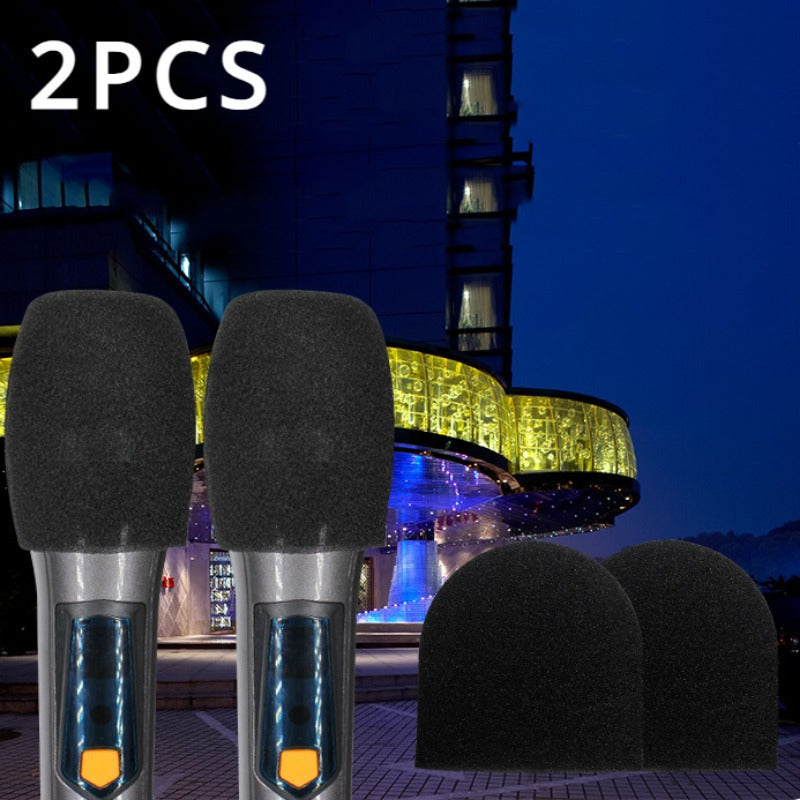 2 Piezas de Fundas Desechables para Micrófono , Grosor 3.5 mm – Cubiertas Protectoras Antipolvo y Antisalpicaduras para Karaoke, Micrófonos en Vivo y Reuniones