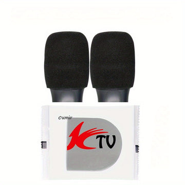 2 Piezas de Fundas Desechables para Micrófono , Grosor 3.5 mm – Cubiertas Protectoras Antipolvo y Antisalpicaduras para Karaoke, Micrófonos en Vivo y Reuniones