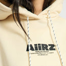 Aiirz sudadera ancha de hombros caidos con detalle de logotipo