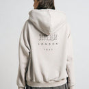 Aiirz sudadera con capucha con estampado del logotipo en la parte posterior