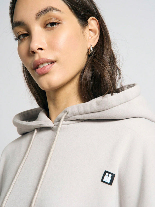 Aiirz sudadera con capucha con estampado del logotipo en la parte posterior
