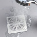 10pcs Pegatinas Autoadhesivas para Capturar Cabello para Ducha, Fregadero de Cocina y Desagües de Baño - Prevención de Obstrucciones, Cubiertas de Desagüe de Suelo a Prueba de Insectos, Aplicación Fácil, Accesorios de Ducha