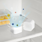 Pack de 1, 6 o 12 piezas de caja desodorizante para refrigerador con carbón activado, purificación y frescura, ideal para hogar, gabinetes, refrigeradores, armarios, cajones, etc., con materiales internos reemplazables