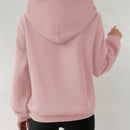 Moosta sudadera con capucha y cordon mujer, estampado "overrensando", otono