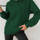 Moosta sudadera con capucha y cordon mujer, estampado "overrensando", otono